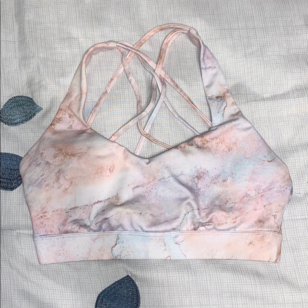 Forever 21 Watercolor Sports Bra